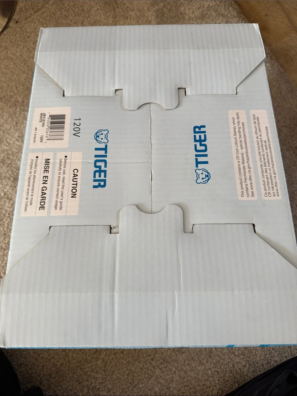 Tiger tacook rice
